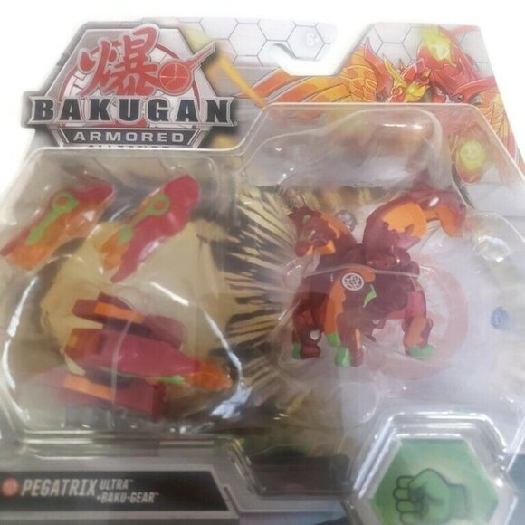 BAKUGAN Armored Alliance PEGATRIX Ultra Baku Gear Ability Character Card Age 6+ - Picture 2 of 3